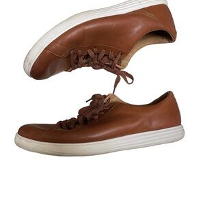 Cole Haan Grand Crosscourt II Sneaker in British Tan, Size 10M